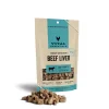 Vital Essential's Grain-Free Beef Liver Freeze-Dried Dog Treats - 2.1 Oz