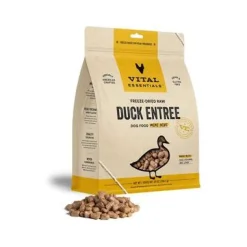 Vital Essential's Grain-Free Duck Entrée Mini Nibs Freeze-Dried Dog Food - 25 Oz