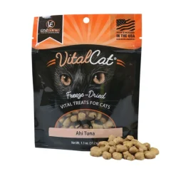 Vital Essential's Grain-Free Ahi Tuna Freeze-Dried Cat Treats - 1.1 Oz