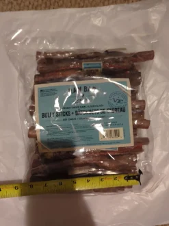 Vital Essential's Raw Bar Freeze-Dried Bully Sticks Natural Dog Chews - 35 Piece - 21 Oz