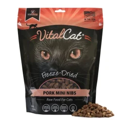Vital Essentials Vital Cat Pork Mini Nibs Freeze Dried Cat Food