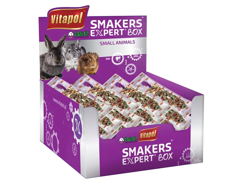 Vitapol Expert Small Animal Display Treat Sticks - 10 Count