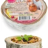 Vitapol Small Animal Wood Treat Bowl Small Animal Treats - Fruit - 4.5 In