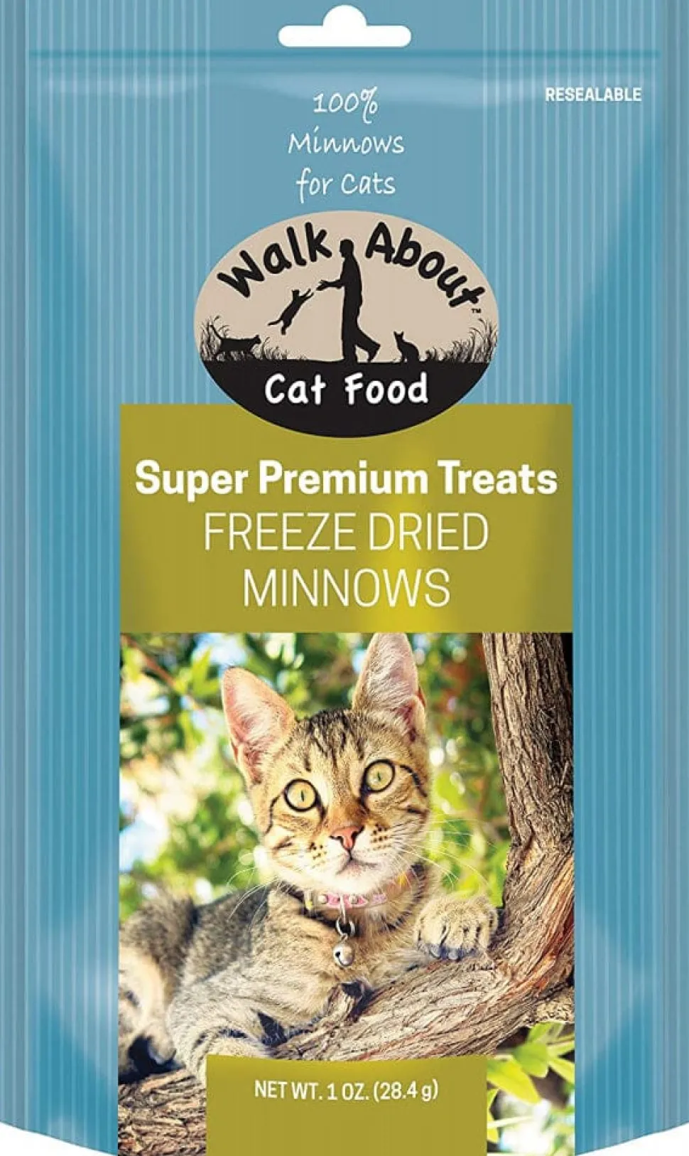 Walk About Freeze Dried Minnows Cat Treats