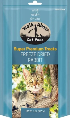 Walk About Freeze Dried Rabbit Cat Treats