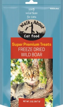 Walk About Freeze Dried Wild Boar Cat Treats