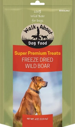 Walk About Freeze Dried Wild Boar Dog Treats