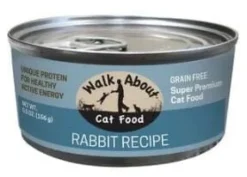 Walk About Grain Free Rabbit Recipe Canned Cat Food