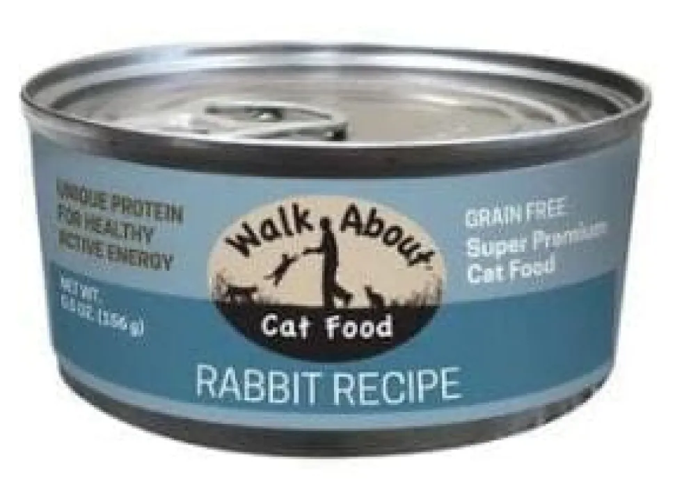 Walk About Grain Free Rabbit Recipe Canned Cat Food