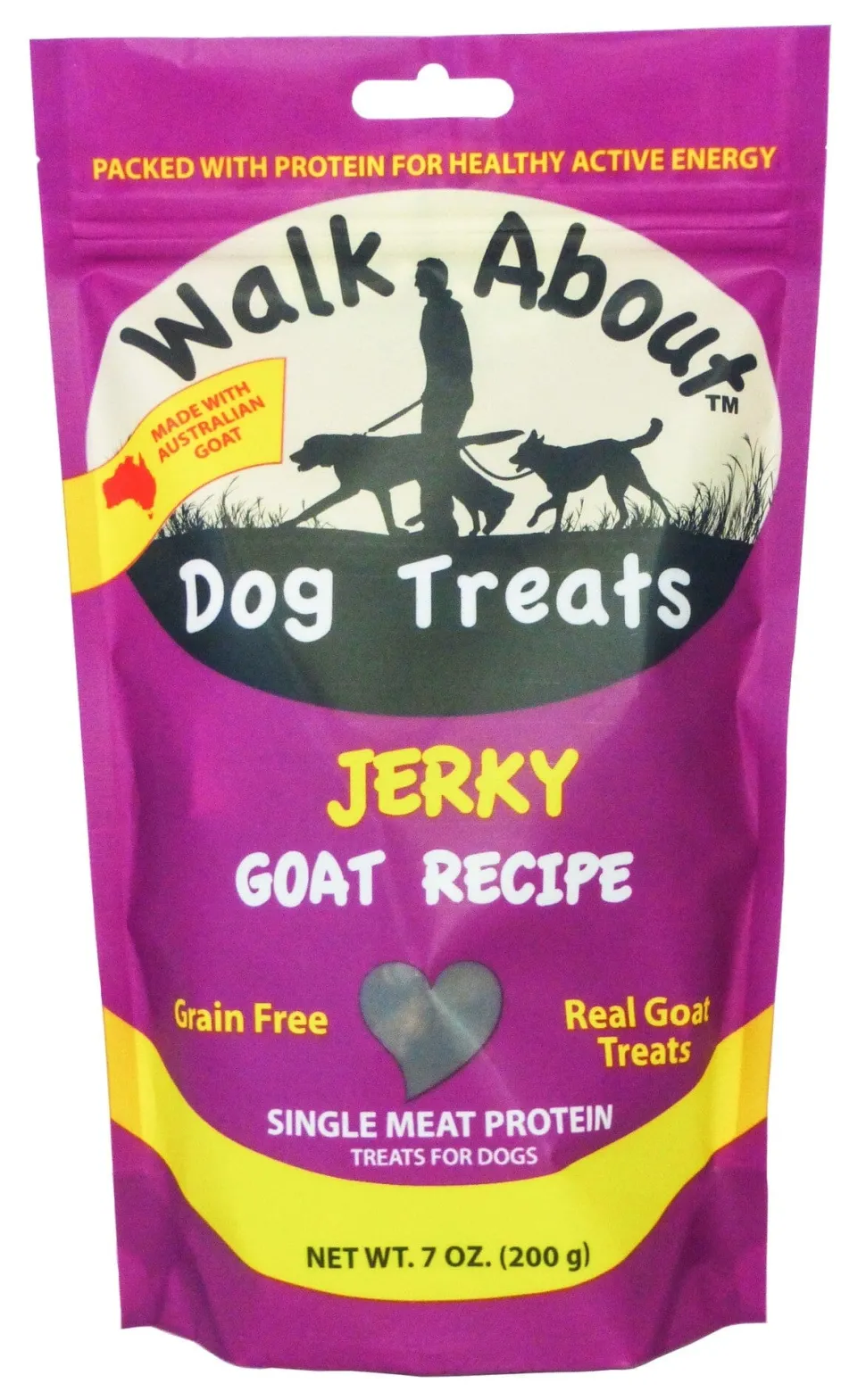 Walk About Lamb & Goat Jerky Dog Treats