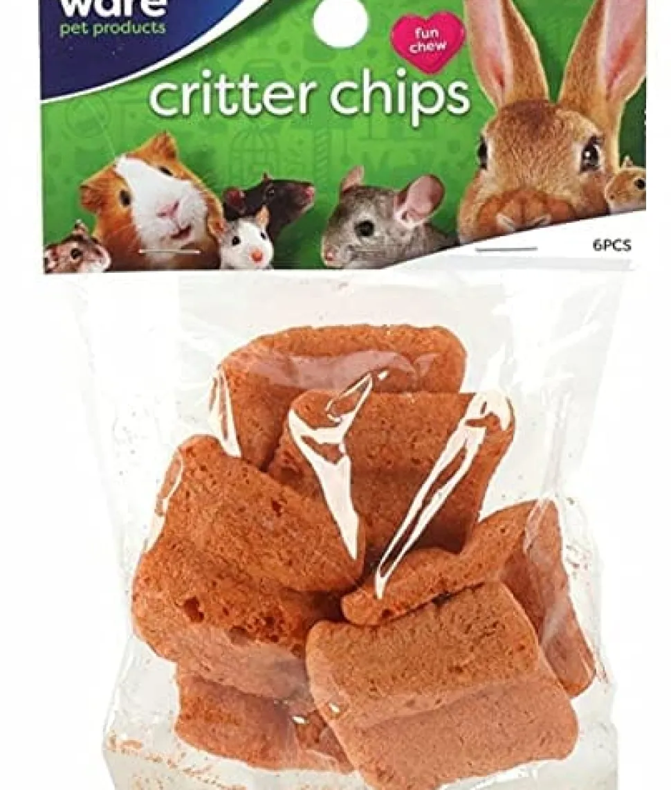 Ware Critter Chips Animal Chews Small Animal Chewy Treats - 6 Count