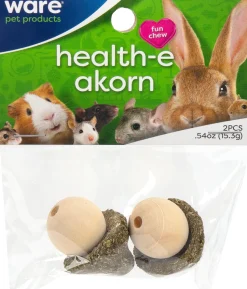 Ware Health-E Akorn Small Animal Chews Small Animal Chewy Treats - Tan - 2 Pack