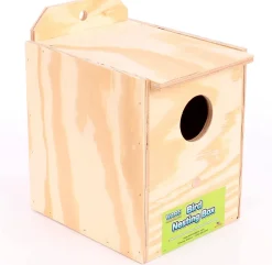 Ware Parakeet Nest Box - Reverse