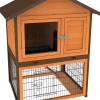 Ware Premium Plus Bunny Barn Small Animal Hutch - 37.5 X 31.5 X 47 In