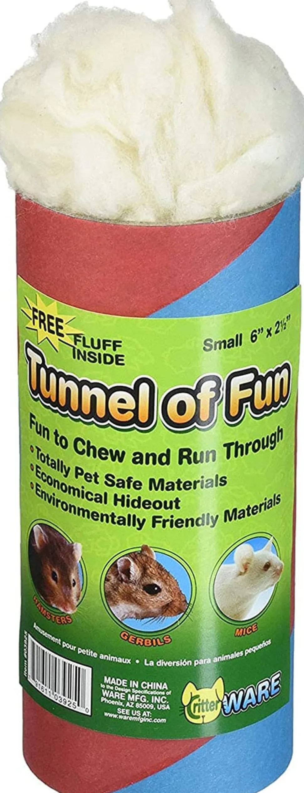 Ware Tunnels of Fun Small Animal Hideaway - Small
