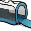Ware Twist N Go Carrier Small Animal Soft Sided Carrier - Blue - Medium - 8.5 X 11.5 X 8.5