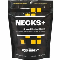 We Are Ndependent Ground Chicken Necks+ Freeze-Dried Cat Treats - 1.5 Oz