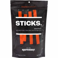 We Are Ndependent Sweet Potato Sticks with Beef Green Tripe Chewy Dog Treats - 6 Oz