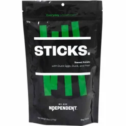 We Are Ndependent Sweet Potato Sticks with Duck Eggs Chewy Dog Treats - 6 Oz