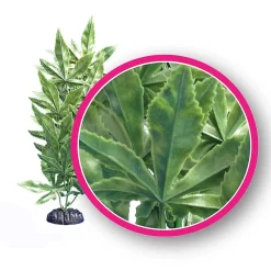 Weco Products Dream Series Hash Aquarium Plant - Green - 6 in