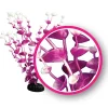 Weco Products Dream Series Tulips Aquarium Plant - Magenta - 12 in