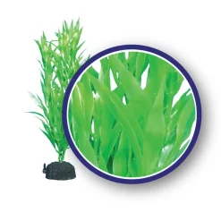 Weco Products Freshwater Series Bamboo Leaf Aquarium Plant - Green - 6 in