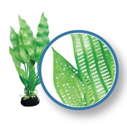 Weco Products Freshwater Pro Series Madagascar Lace Aquarium Plant - Green - 18 in