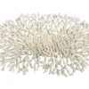 Weco Products South Pacific Coral Oval Tabletop Ornament - White - Large