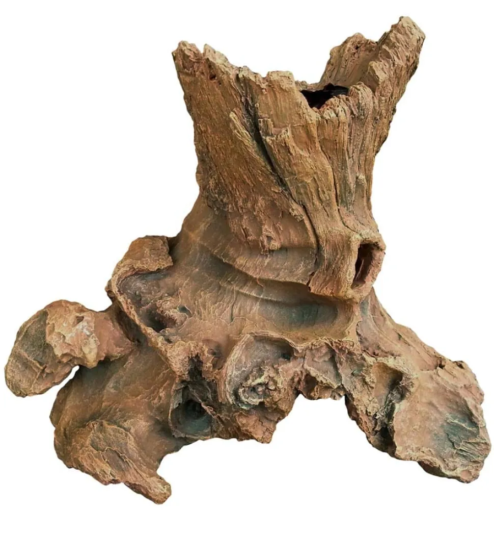 Weco Products Wecorama Aquarama African Wood Hollow - Brown - Medium