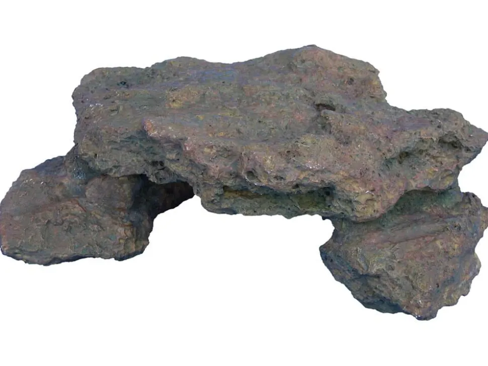 Weco Products Wecorama Galapagos Lava Rock Island - Gray - 13.4 in