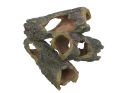Weco Products Wecorama Sleepy Hollows Mossy Log Pile Terrarium Ornament - Brown and Green