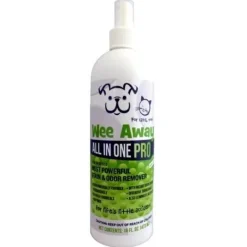 Wee Away All In One Pro - Green Tea Cat and Dog Stain and Odor Eliminator - 16 oz Bottle