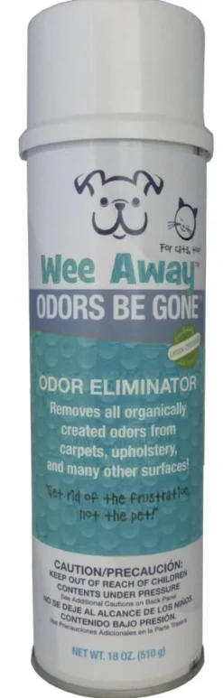 Wee Away Odors Be Gone Cat and Dog Odor Eliminator - 18 oz Bottle