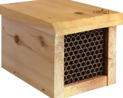 Welliver Outdoors Mason Bee Standard Hatch House - Cedar - 7.25 X 5.5 X 5 In