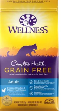 Wellness Complete Health Grain-Free Deboned Chicken Adult Dry Cat Food - 5.5 Lbs
