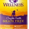 Wellness Complete Health Grain Free Puppy Deboned Chicken, Chicken Meal and Salmon Meal Recipe Dry Dog Food