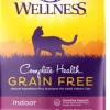 Wellness Complete Health Natural Indoor Adult Grain Free Salmon and Herring Dry Cat Food