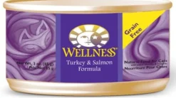 Wellness Complete Health Natural Grain Free Turkey and Salmon Pate Wet Canned Cat Food
