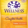 Wellness Complete Health Natural Deboned Chicken Oatmeal and Salmon Puppy Formula Dry Dog Food - 5 Lbs