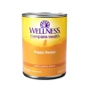 Wellness Complete Health Natural Just for Puppy Chicken and Salmon Recipe Wet Canned Dog Food