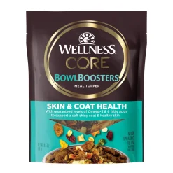 Wellness Core Bowl Boosters Skin and Coat Health Dog Food Topper - .5 Oz - Case of 24