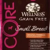 Wellness CORE Grain Free Natural Small Breed Health Turkey and Chicken Recipe Dry Dog Food