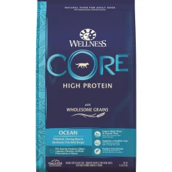 Wellness CORE High Protein Wholesome Grains Ocean Recipe Dry Dog Food