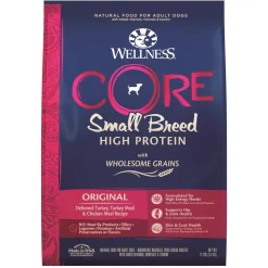 Wellness CORE High Protein Wholesome Grains Small Breed Original Recipe Dry Dog Food