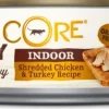 Wellness CORE Natural Grain Free Hearty Cuts Indoor Chicken and Turkey Canned Cat Food