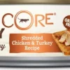 Wellness CORE Natural Grain Free Hearty Cuts Chicken and Turkey Canned Cat Food