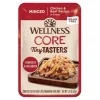 Wellness Core Tiny Tasters Grain-Free Chicken and Beef in Gravy Adult Wet Cat Food Pouch - 1.75 Oz - Case of 12