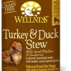 Wellness Grain Free Natural Turkey and Duck Stew with Sweet Potato and Cranberries Wet Canned Dog Food