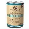 Wellness Grain-Free 95% Whitefish Pate Canned Dog Food or Topper - 13.2 Oz - Case of 12