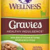 Wellness Healthy Indulgence Natural Grain Free Gravies with Chicken and Turkey in Gravy Cat Food Pouch